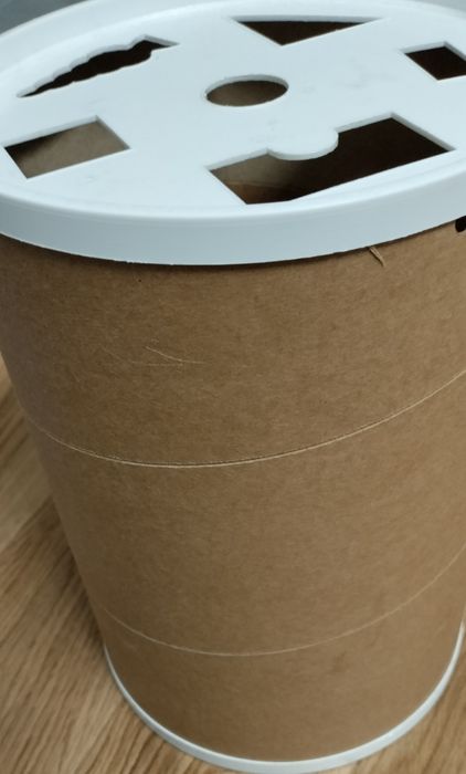 Klocki drewniane w pudle z sorterem