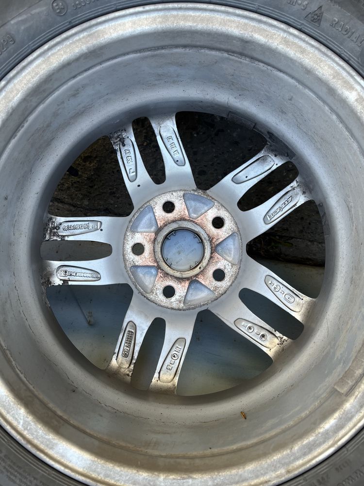 Диски оригінал ATS r16 5x112 6.5j ET46 з резиною skoda, vw, audi, seat