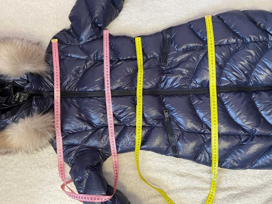 Moncler Albizia Azul женский пуховик р S оригинал