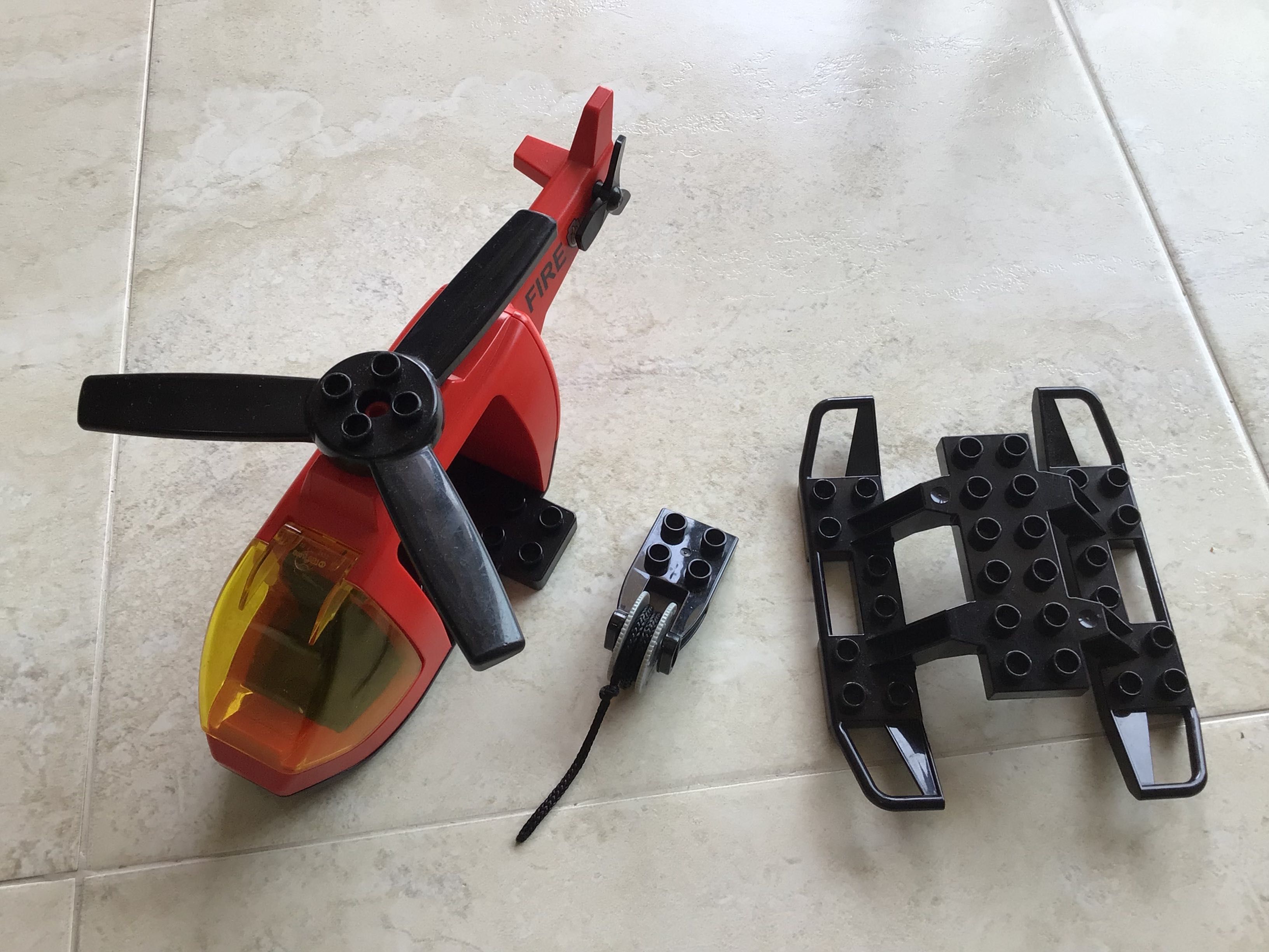 Helicóptero dos Bombeiros LEGO