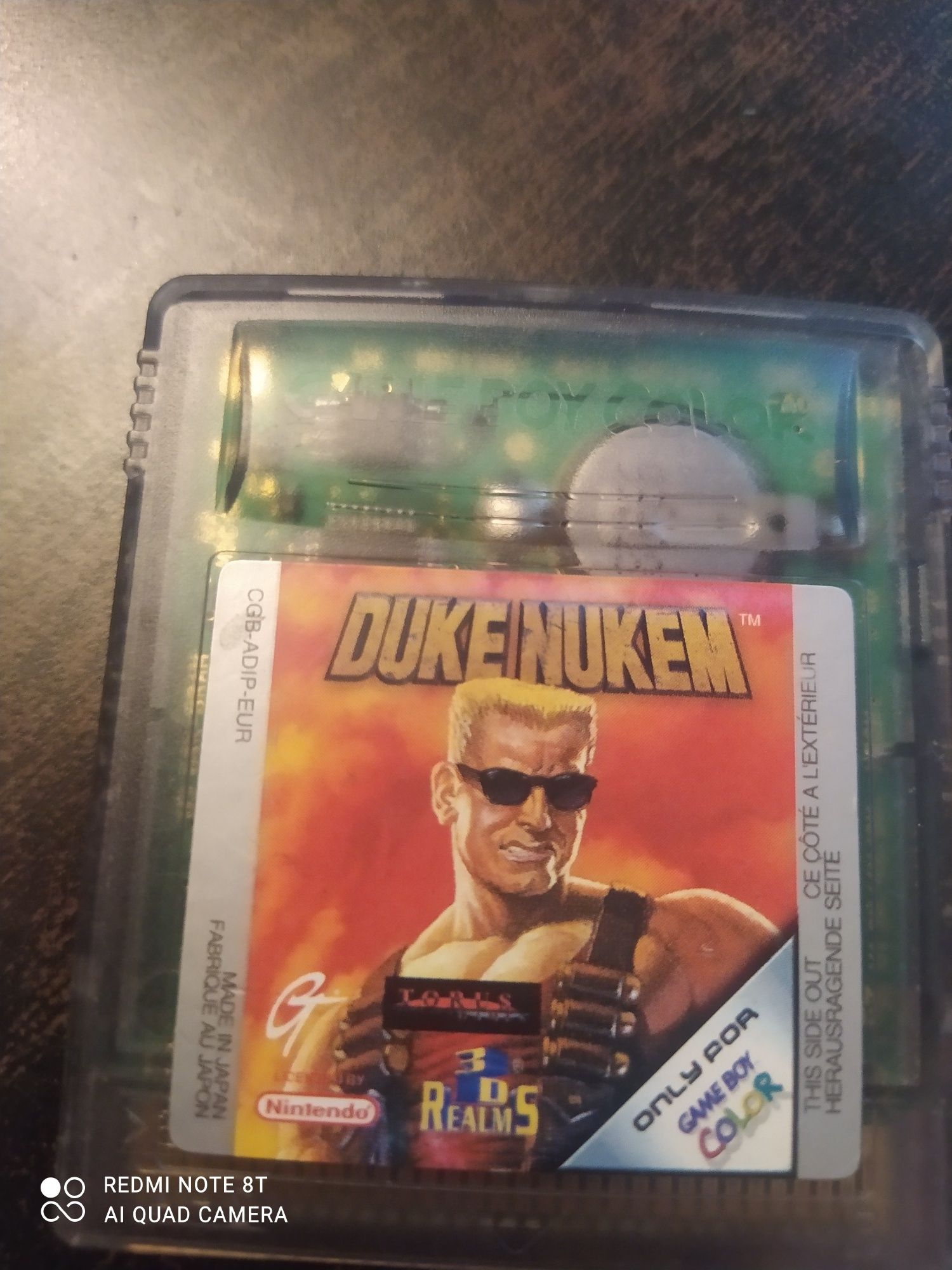 Gra duke nukem na gb color