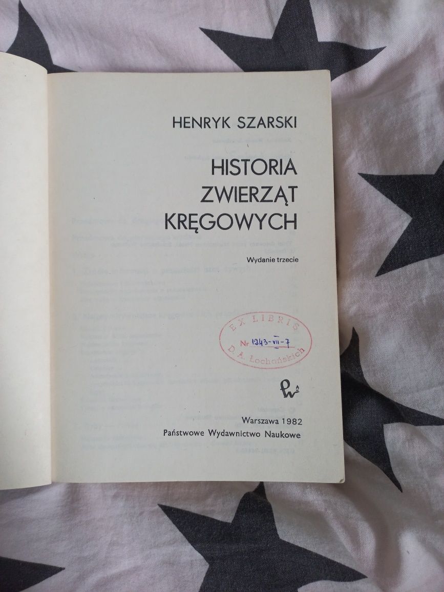 Historia zwierząt kręgowych