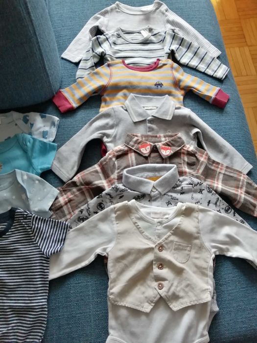 Zestaw ciuszków 0-6mscy