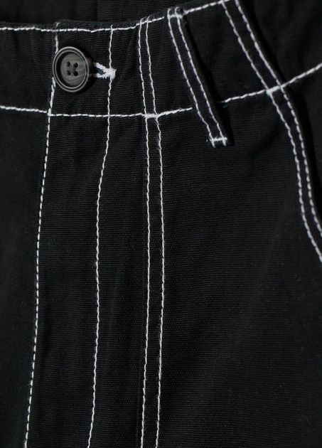 Штани жіночі чорні з контрастним швом білою ниткою H&M розмір 38 м , m