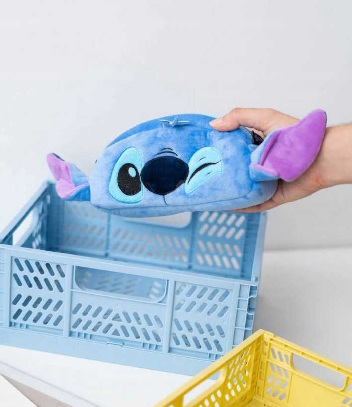 Disney Stitch Sticz piórnik saszetka pluszowy na przybory szkolne