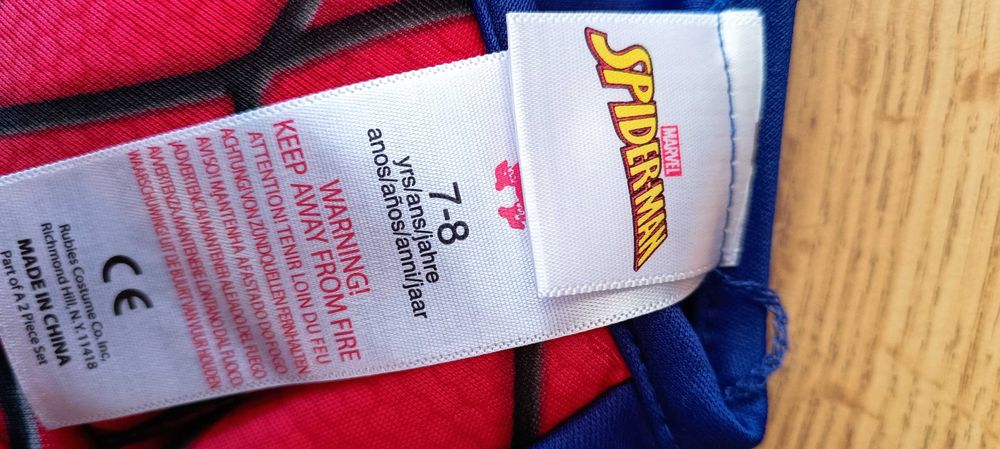 Strój Spiderman 7 lat