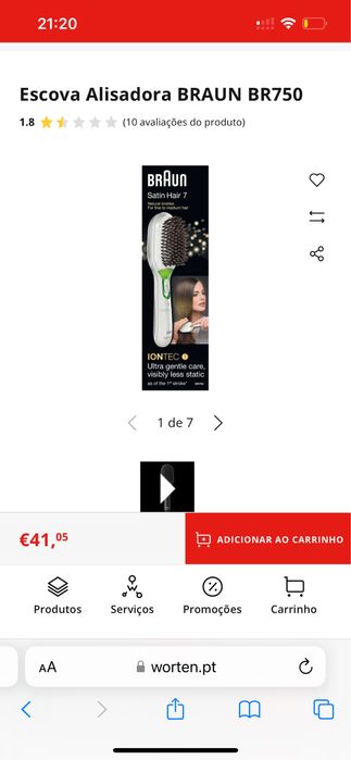 BaByliss Braun Satin Hair 7 Iontec