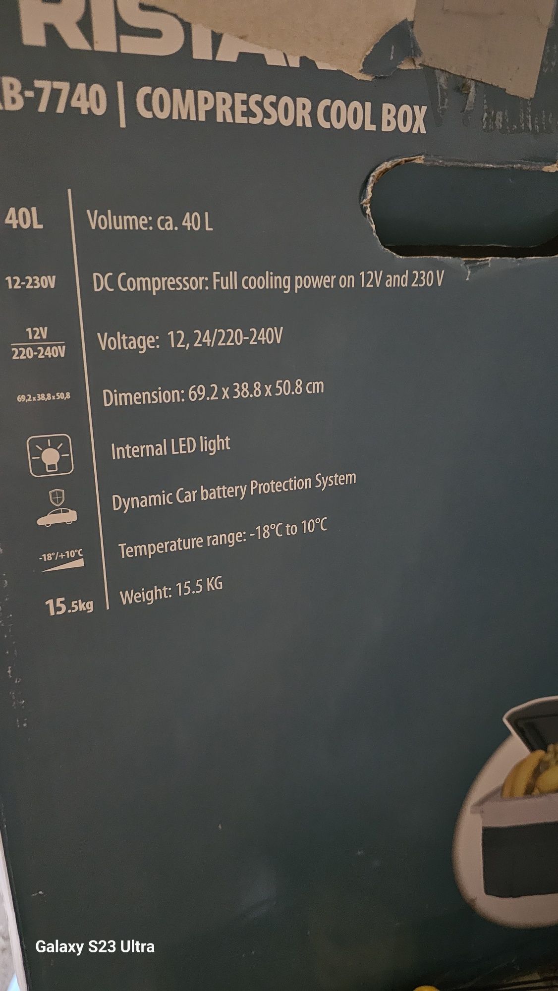 Lodówka samochodowa kompresowa