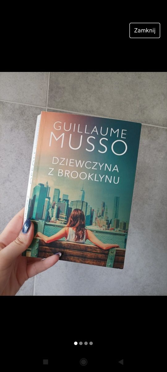 Guillaume Musso Dziewczyna z Brooklynu książka kryminał thriller