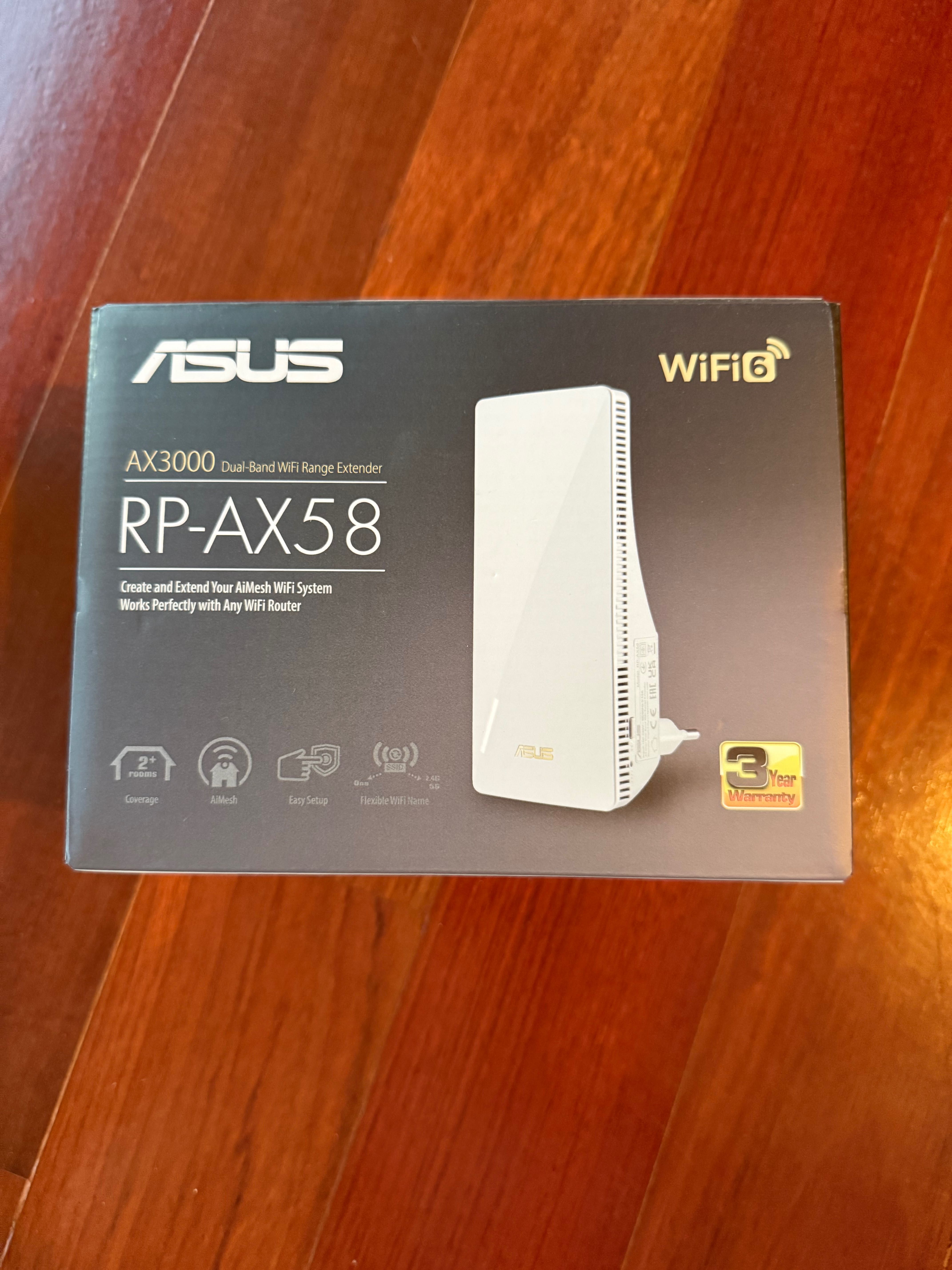 Repetidor WiFi 6 ASUS RP-AX58 – Como Novo