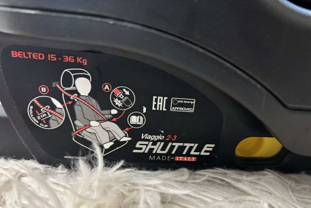 Fotelik siedzisko Peg Perego Viaggio 2-3 Shuttle
