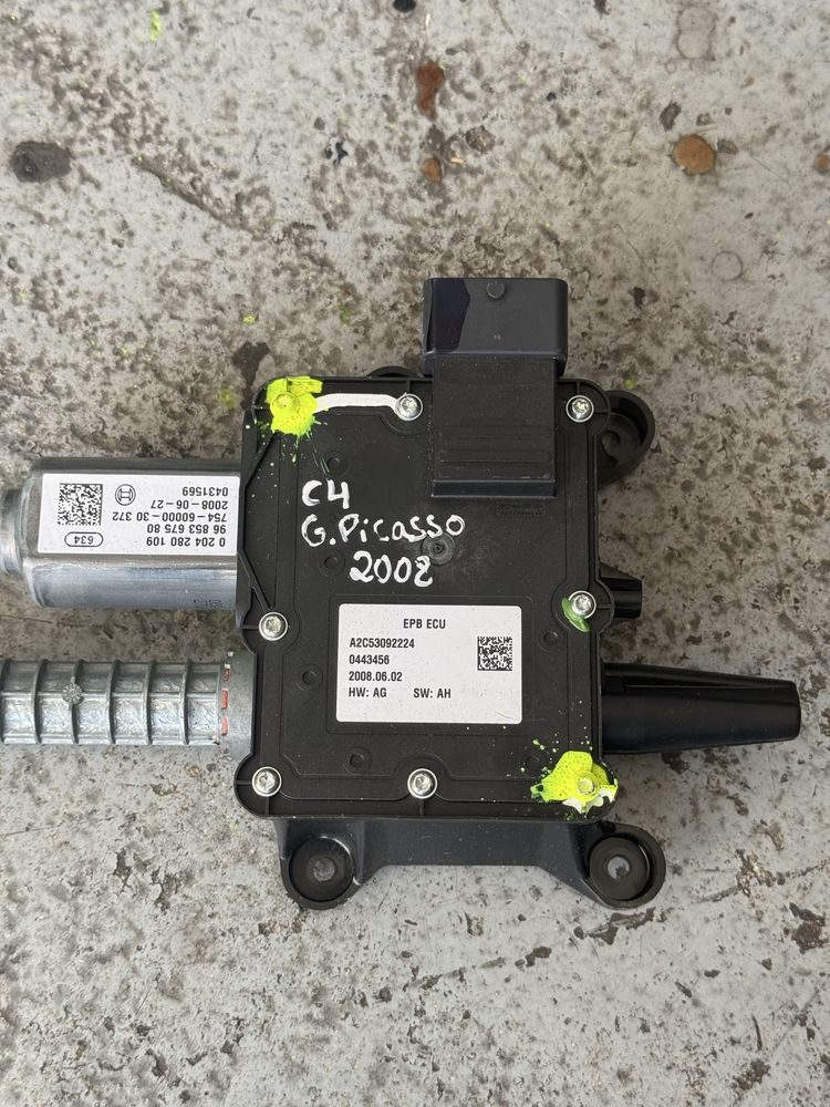 Citroen C4 Picasso Motor do travao de mao eletrico 2010