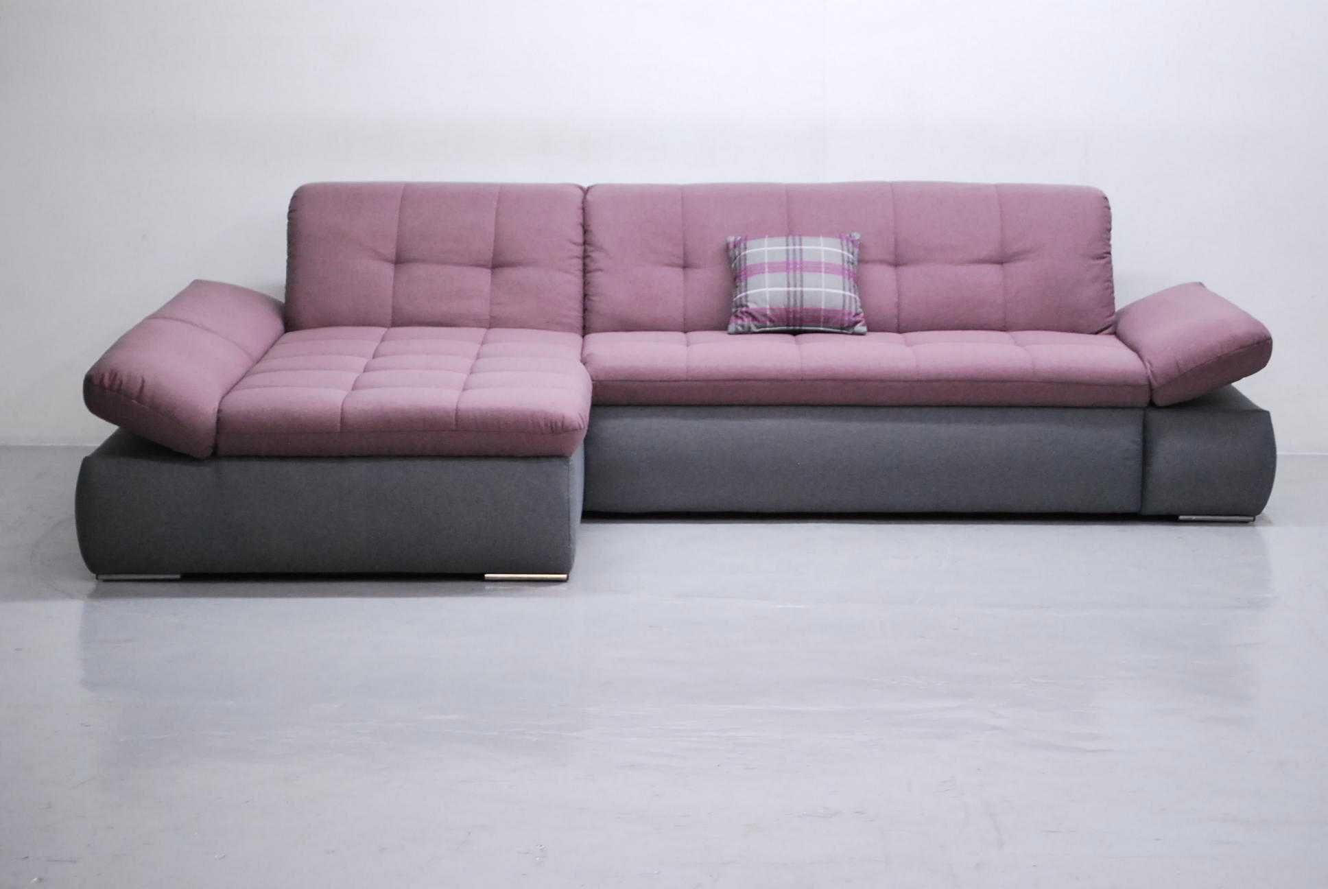 RYK nowoczesny narożnik z funkcja spania, rogówka, sofa