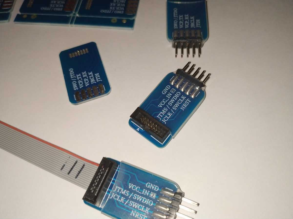 ST-LINK V3 MINI MINIE адаптер переходник под шаг 2.54 мм