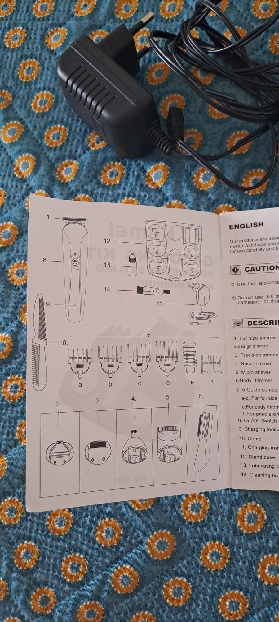 Maquina cortar cabelo e barba
