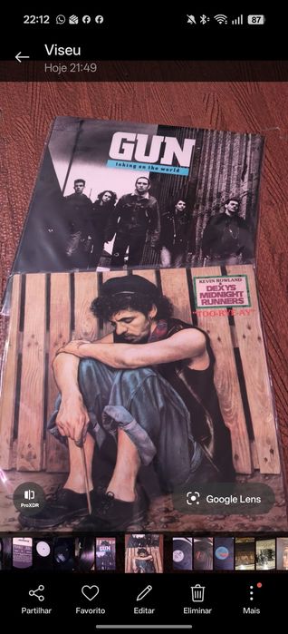 Dexys Midnight Runners  gun Charlie Sexton capas e discos bom estado
