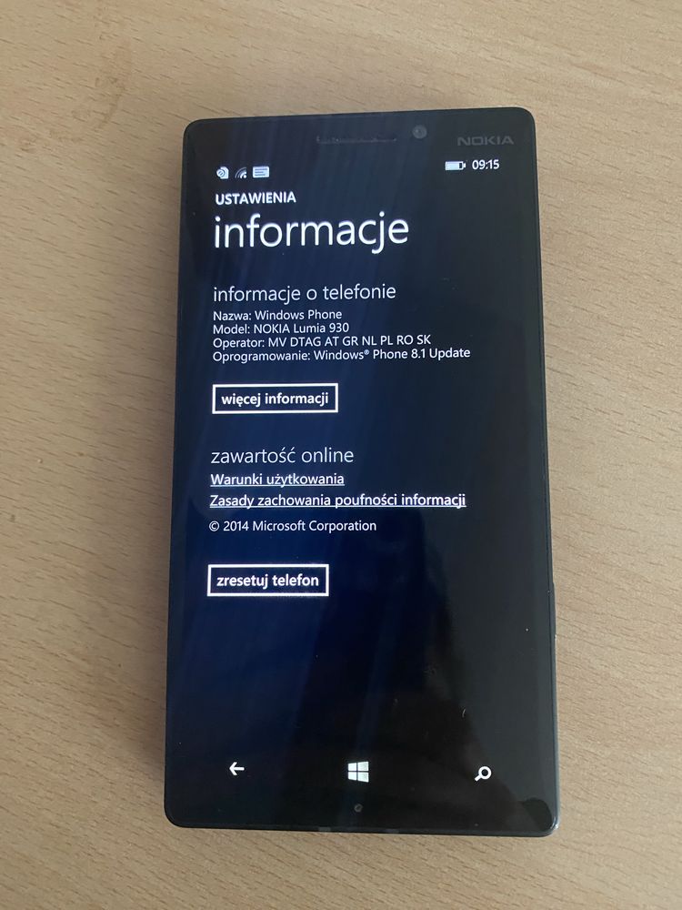 Nokia Lumia 930 idealny