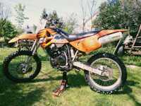 CROSS KTM Lc4 620 po remoncie silnika