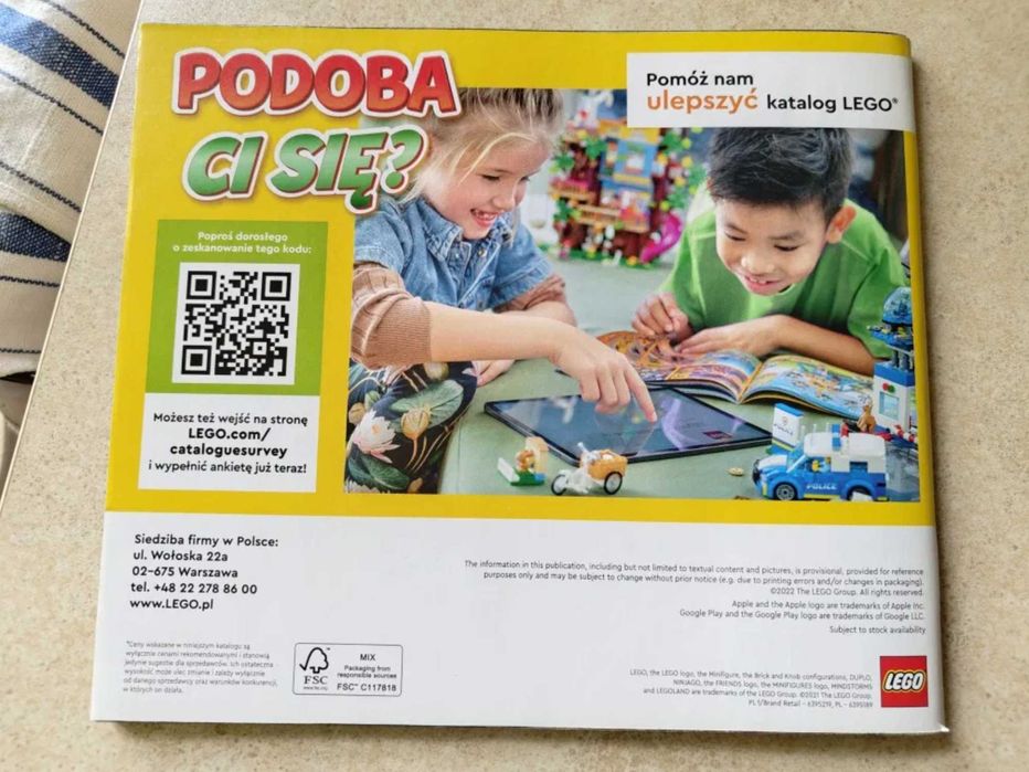 Katalog LEGO styczeń - maj 2022