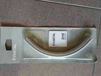 IKEA KVARTAL Narożnik pojedyncza szyna srebr 22 cm