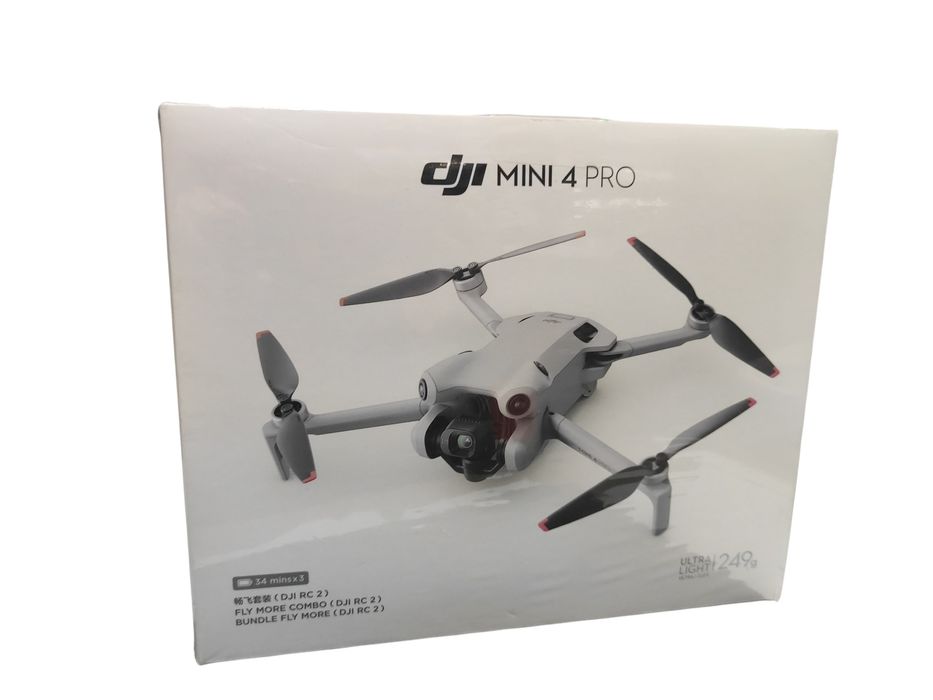 Na Lewara Dron DJI Mini 4 Pro Fly More Combo