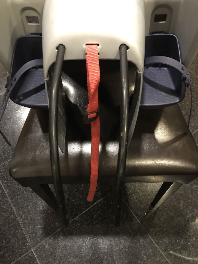 Cadeira de bicicleta para crianca