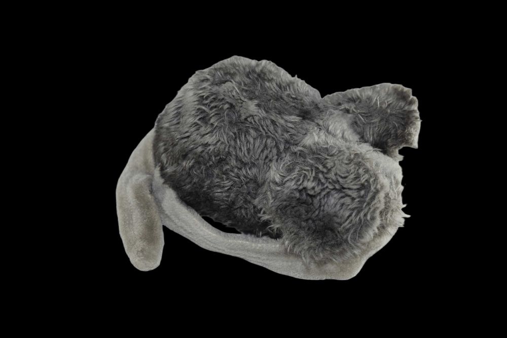 pluszowa myszka z długim ogonem zabawka maskotka