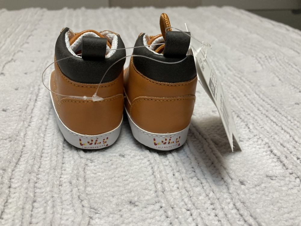 Botas Camel com Atacadores Lulu Castagnette 3-6 meses