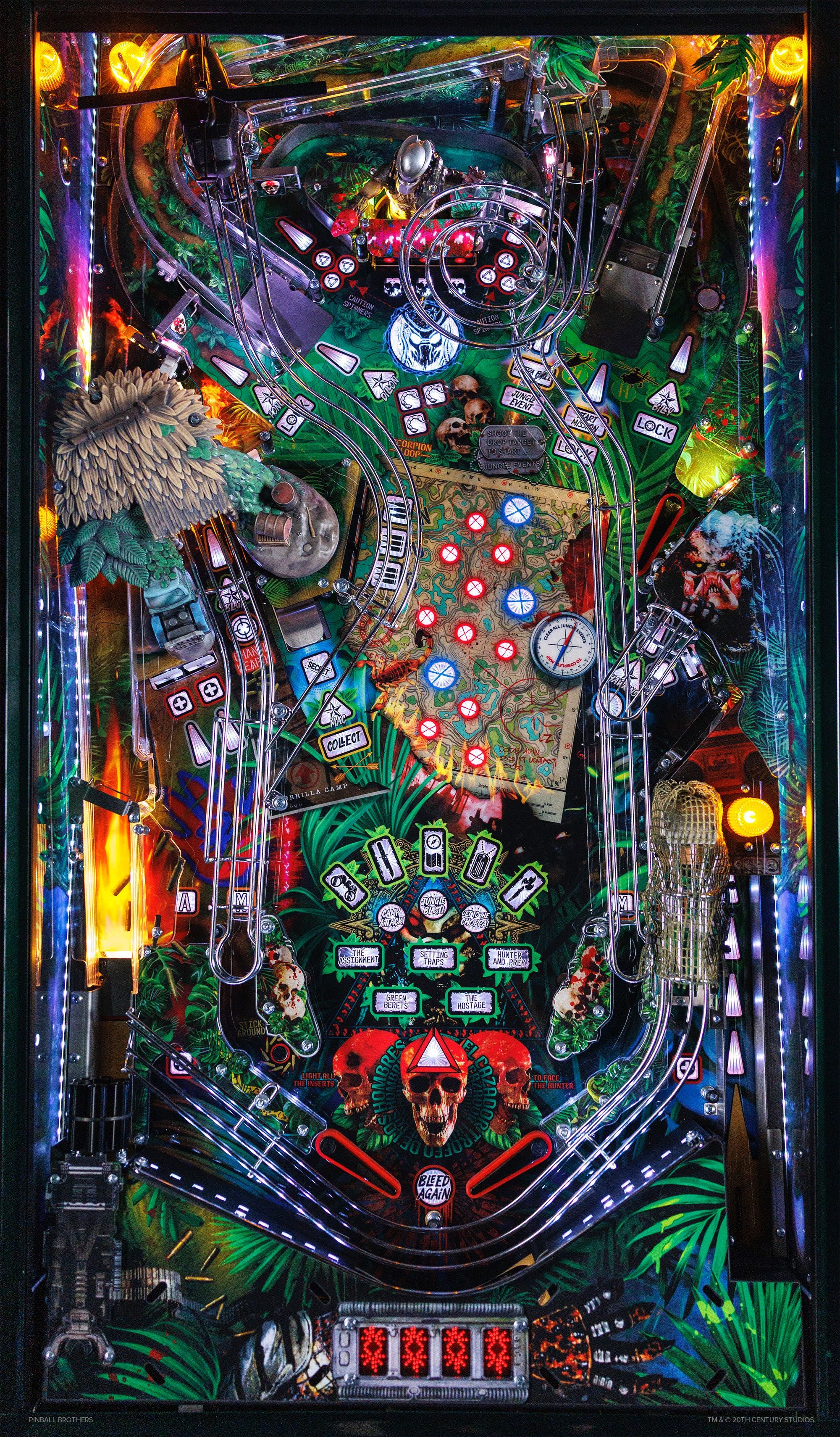 Flipper Fliper Pinball PREDATOR od Pinball Brothers - NOWY