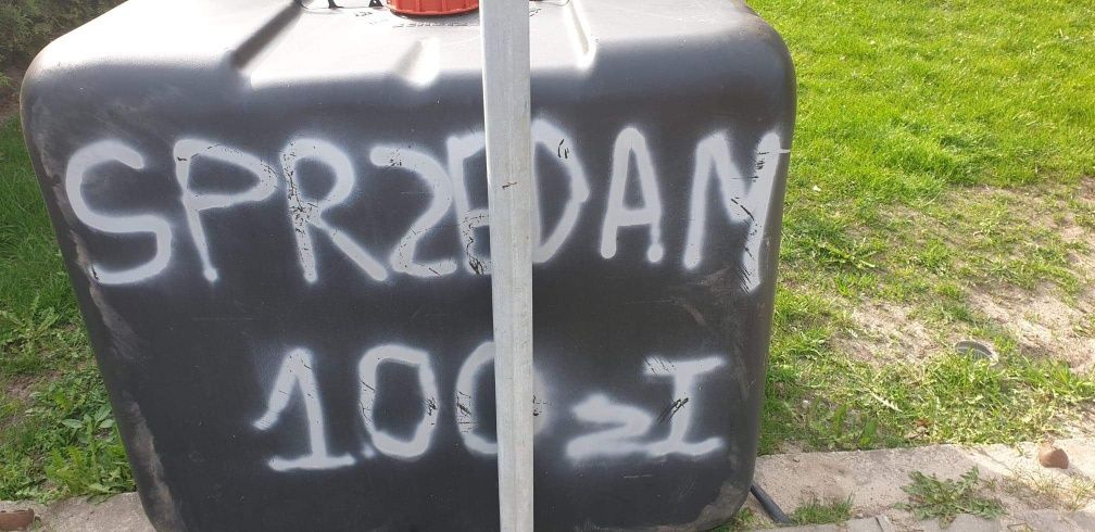Zbiornik na wode deszczówke Mauzer 1000L