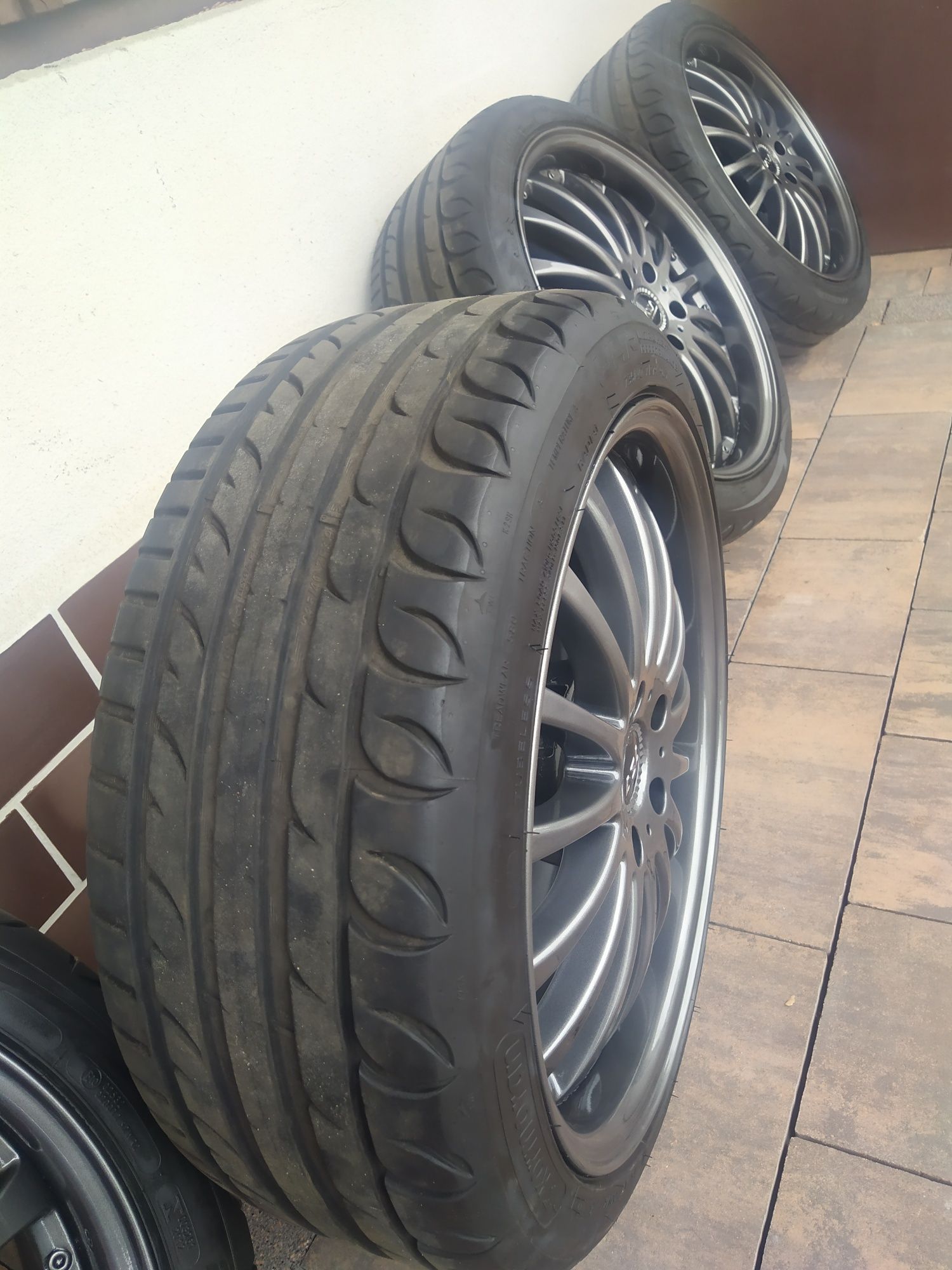 4 Felgi koła z oponami 19" 5x114.3 ET 30 J8 Mazda Kia Hyundai Ford Toy