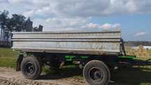 Przyczepa Hl 8011 i 6011 rolnicze wywrotka tandem IFA