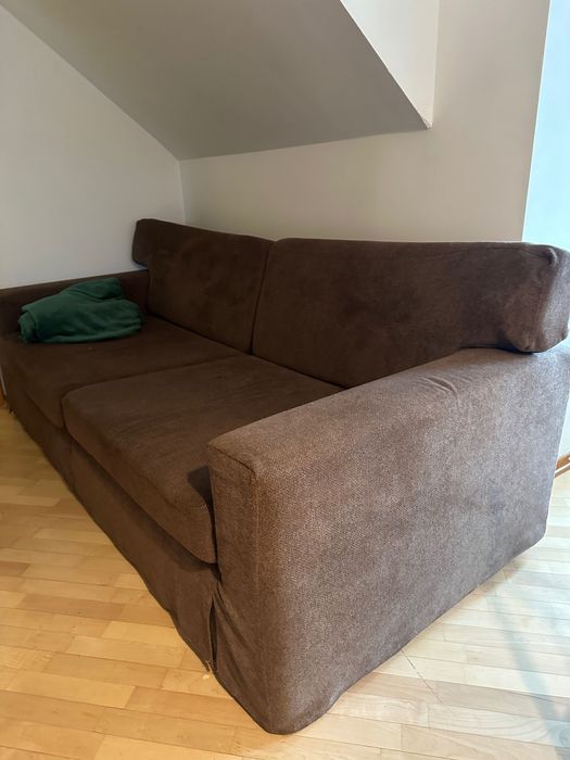 Sofa rozkladana Kanapa Brazowa