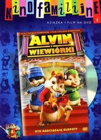 Bajka ALVIN I WIEWIÓRKI animowana DVD pl dubbing
