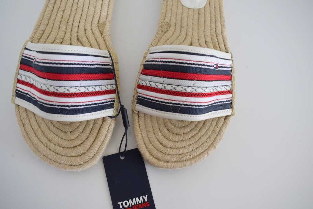 Tommy Jeans - Klapki espadryle buty 41