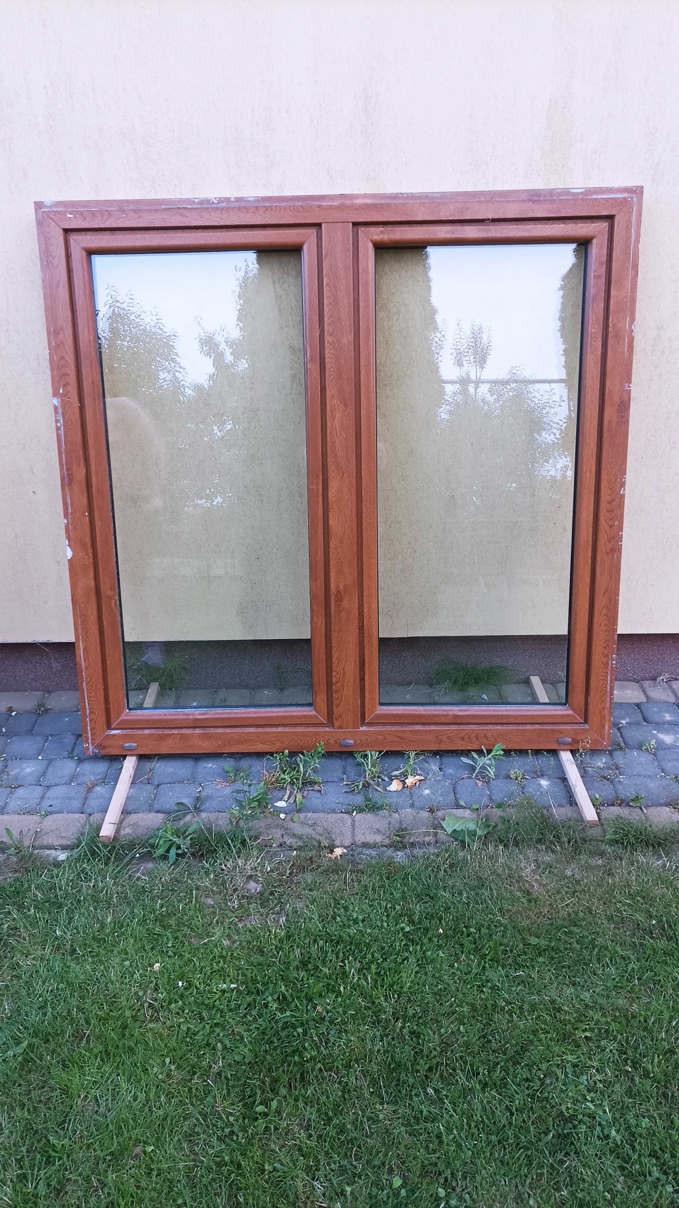 Okna ścienne dwuszybowe