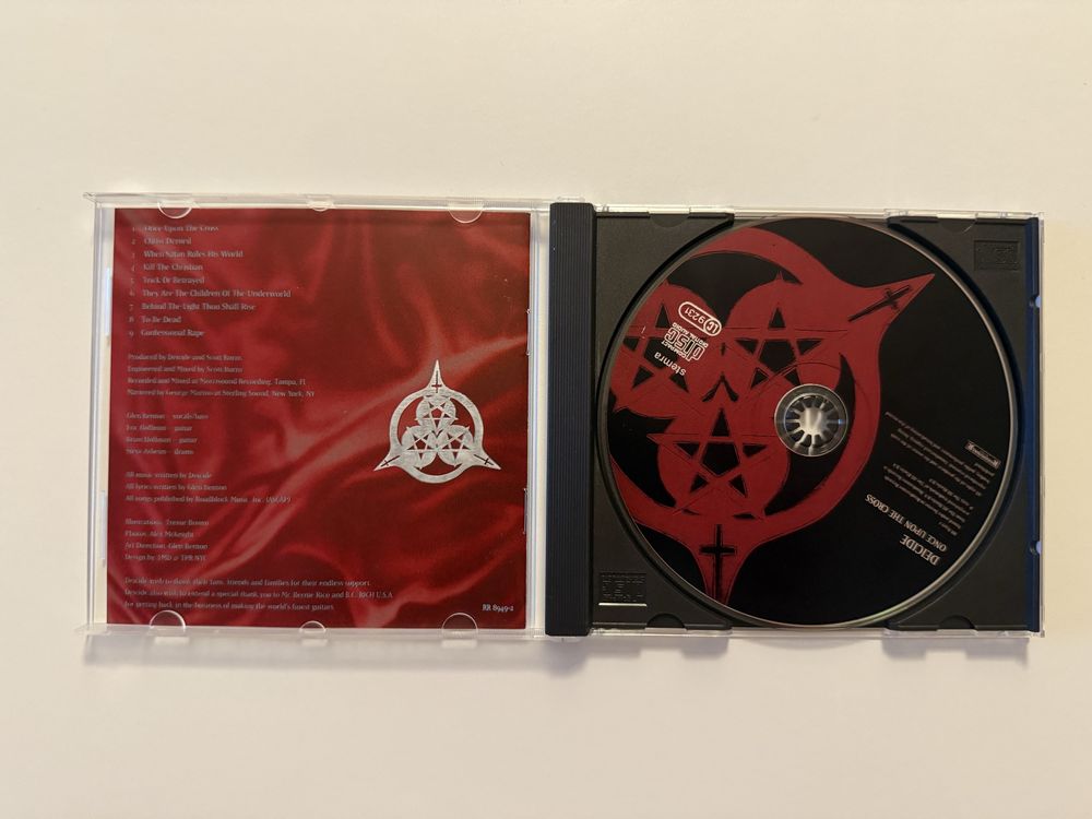 Deicide Once Upon The Cross CD 1 PRESS US