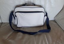 Bolsa de tiracolo nova cru / azul escuro