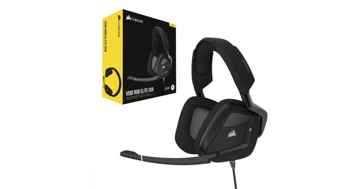Corsair Void Elite  Headset Gaming 7.1 Preto