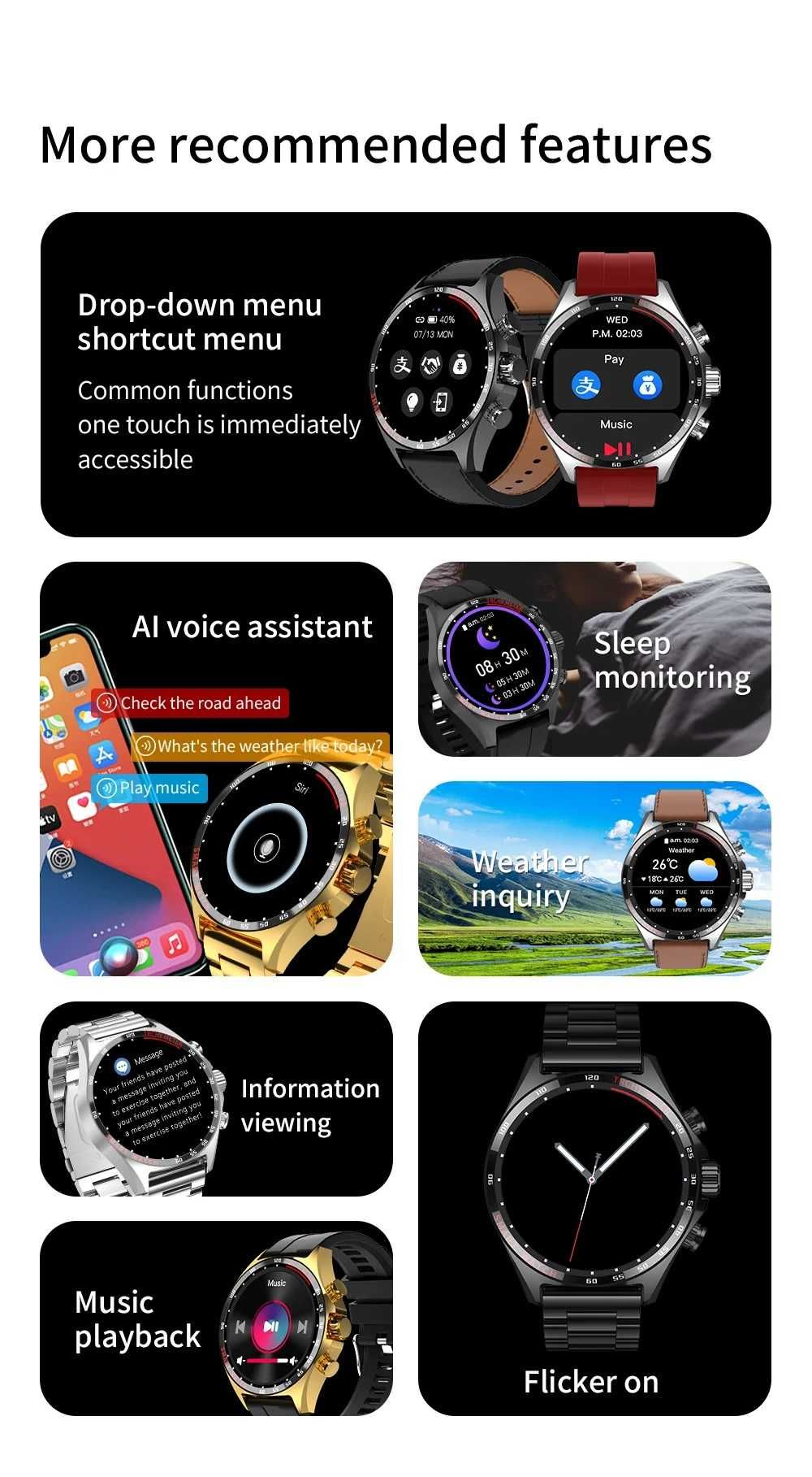 Smartwatch - elegancki, biznesowy i sportowy