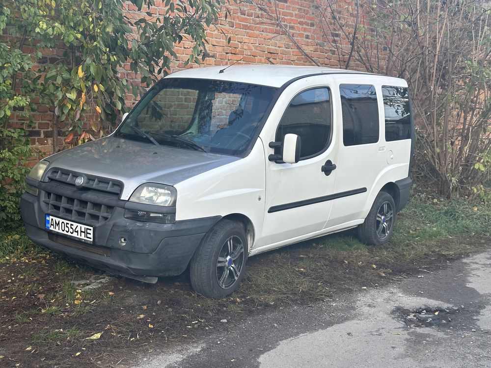 Fiat doblo 2005 р 1,9 TD пасажир