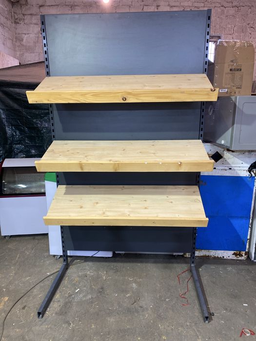 Стелаж пристінний торговий для магазину