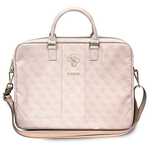 Torba Guess 4G Big Logo na laptopa 16'' - różowa