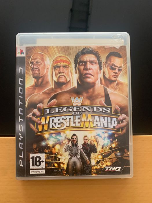 Jogos Ps3 - Guitar Hero, Wrestlemania, Lego LOTR e Pes 2019