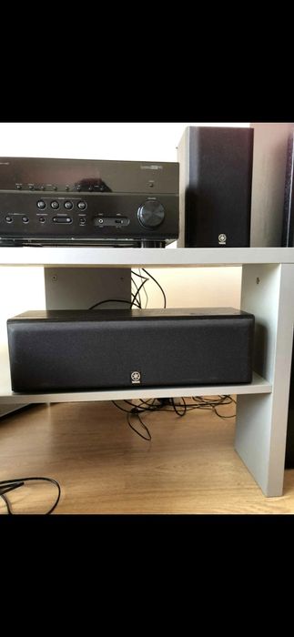 Kino domowe Yamaha rx-V481 plus oryginalne głosniki Yamaha łącznie 6