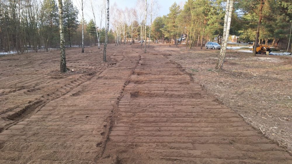 Mulczowanie,Wycinka drzew,Czyszczenie działek Mulczer Wgłębny Leśny
