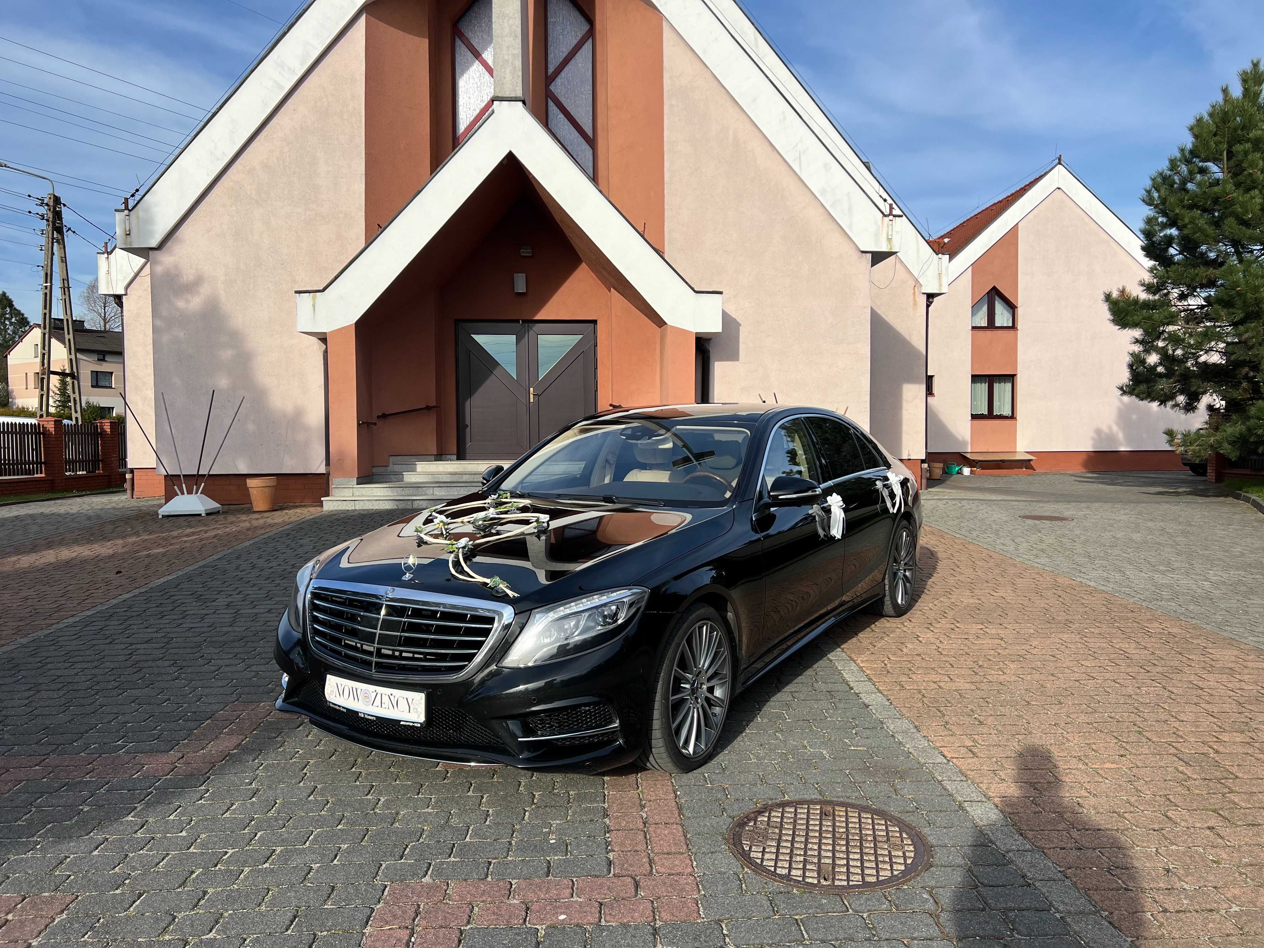 Mercedes S-Klasa Long Amg - Samochód do Ślubu / Auto na Wesele