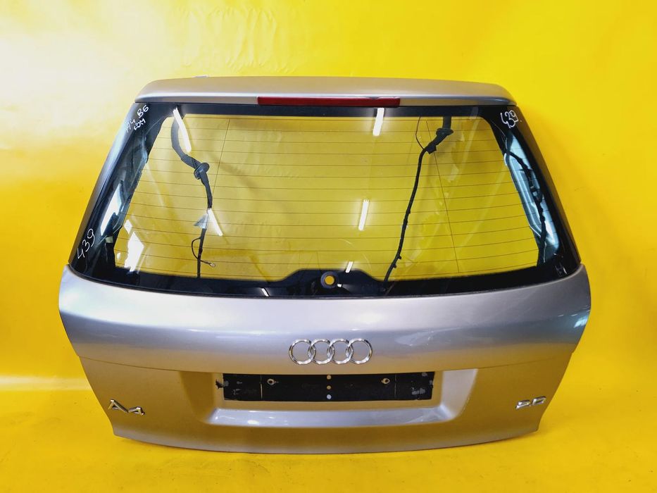 KLAPA TYLNA BAGAŻNIKA SZYBA  AUDI A4 B6 KOMBI LAK: LY7Q NR439