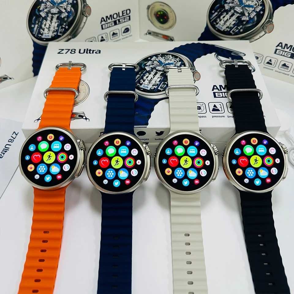 Smartwatch Z78 ULTRA HD 1,52` AMOLED cukier, serce, kroki PL