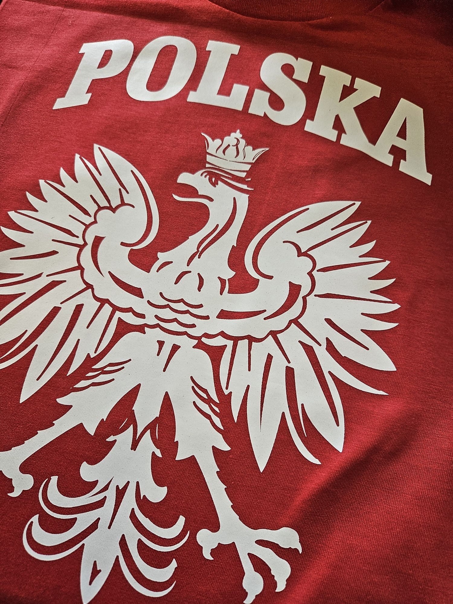 POLSKA 8 rozmiarów | koszulka męska z nadrukiem